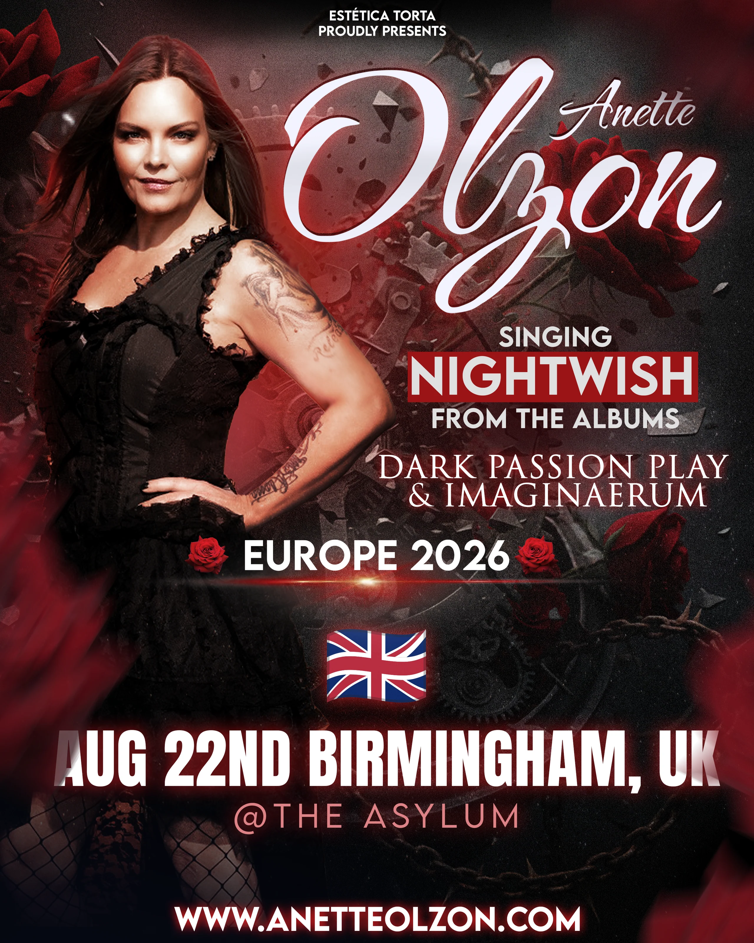 AUG/22 - ANETTE OLZON - Birmingham, United Kingdom